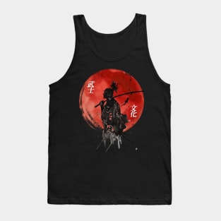 red moon samurai Tank Top